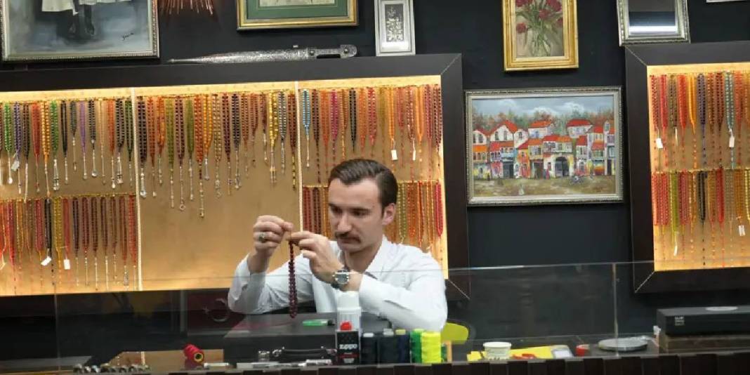 Hobisini ileri taşıdı kendi atölyesini açtı! Doğal taşları emekle işliyor: Bir tanesini 2 günde bitiriyor 3